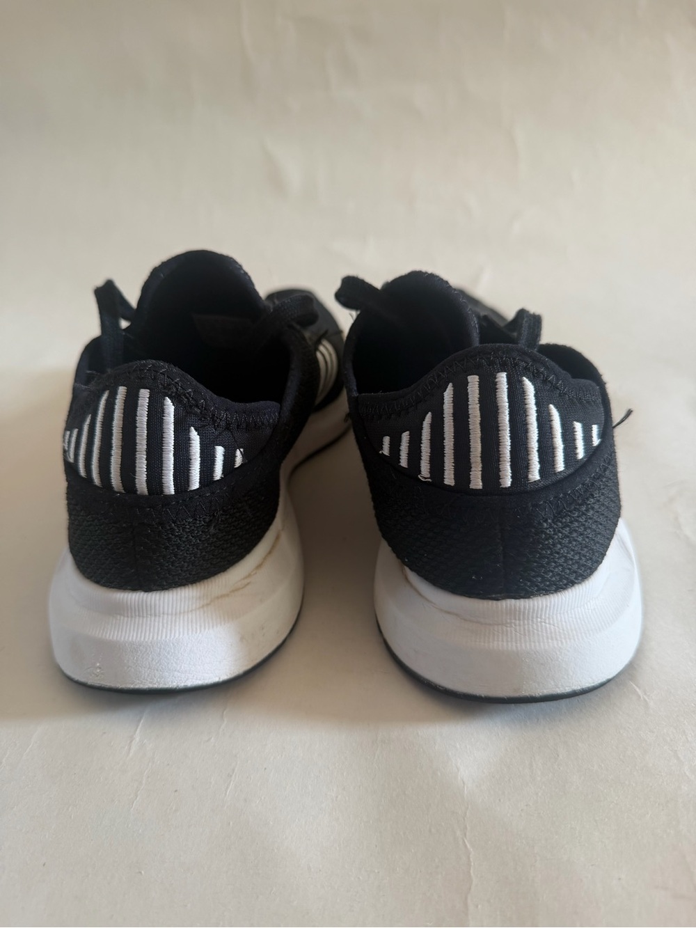 adidas Women’s Black and White Athletic Sneakers - Picture 4 of 4